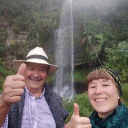 Glücklich am Ziel angekommen