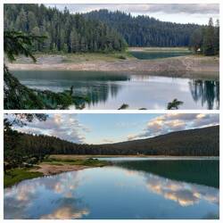 Views of the Black Lake