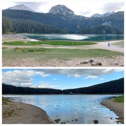 Views of the Black Lake