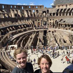Inside the Colosseum