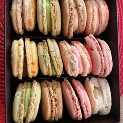 Macrons for dessert