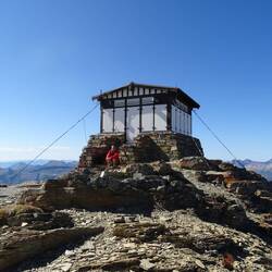 The top of the Lookout - not sure what the building was, it was locked
