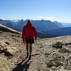 Walking down from the Lookout