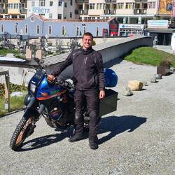 Matt aus Manchester auf dem Endspurt seiner viermonatigen Reise quer durch Europa.