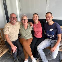 Endlich haben wir uns wieder in den Armen 😘