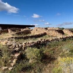 The Lowry Pueblo was excavated in the 1930s — Canyons of the Ancients Natl Monument, CO.