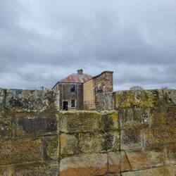 Looking through to the Gaol