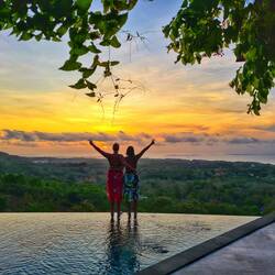der letzte Sonnenuntergang auf Bali 🥰