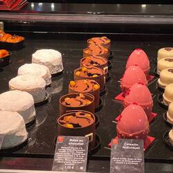 And the pastries and cakes are works of art