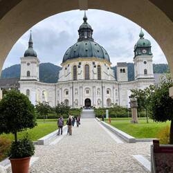 Die Klosterbasilika in Ettal