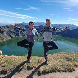 Angekommen auf 3914m und Sonne am nächsten Morgen