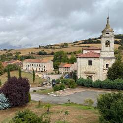 View from the albergue window