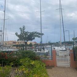 Coming back we found another gate to our apartment that leads directly to the port