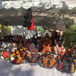 Not Louis Vuitton or Chanel, but cheap & colourful