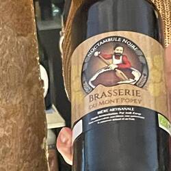 The beer paired with our dark chocolate