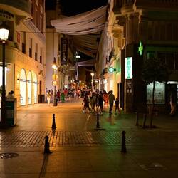 Friday night in Plaza de Las Tendillas