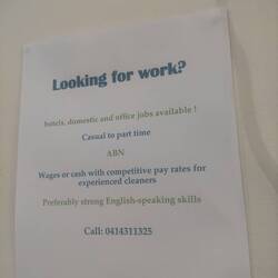 Intense job search