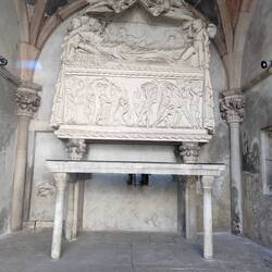 Ruins of Benedictine monastery of St. Euphemia