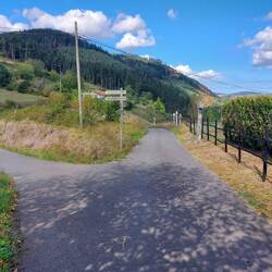 Lots of crosses along the way...