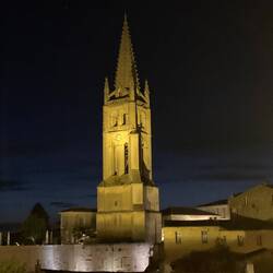 Nighttime in Saint Emilion