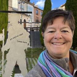 Pilgrim statues all over the place