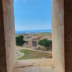 Blick durchs Fenster