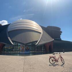 Aquatic centre - disco music blasting