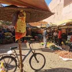 Markt für die Einheimischen