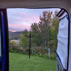 The view after waking up 😍