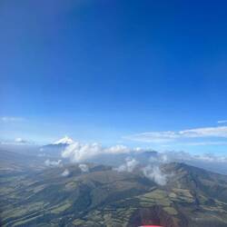 Blick auf Cotopaxi