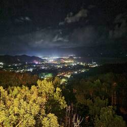 Ausblick beim Abendessen 😍