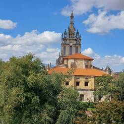 Cathedral entering Bilbao