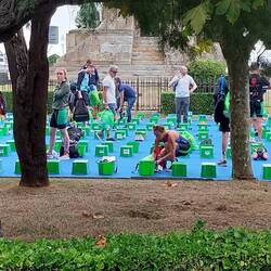 Setting up in the 'transition zone'..