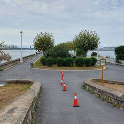 Part of the 'run' course..