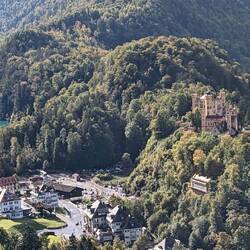 Hohenschwangau Castle and environs