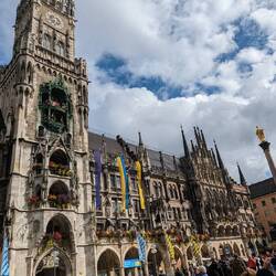 The Rathaus with the Glockenspiel