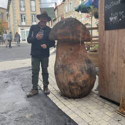 They love their mushrooms in Saugues