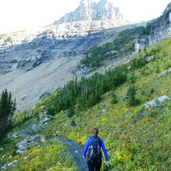 Great rock formations on the Garden Wall