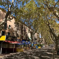 Paused for lunch in the heart of the city