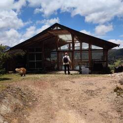 Das Seminarhaus ganz oben