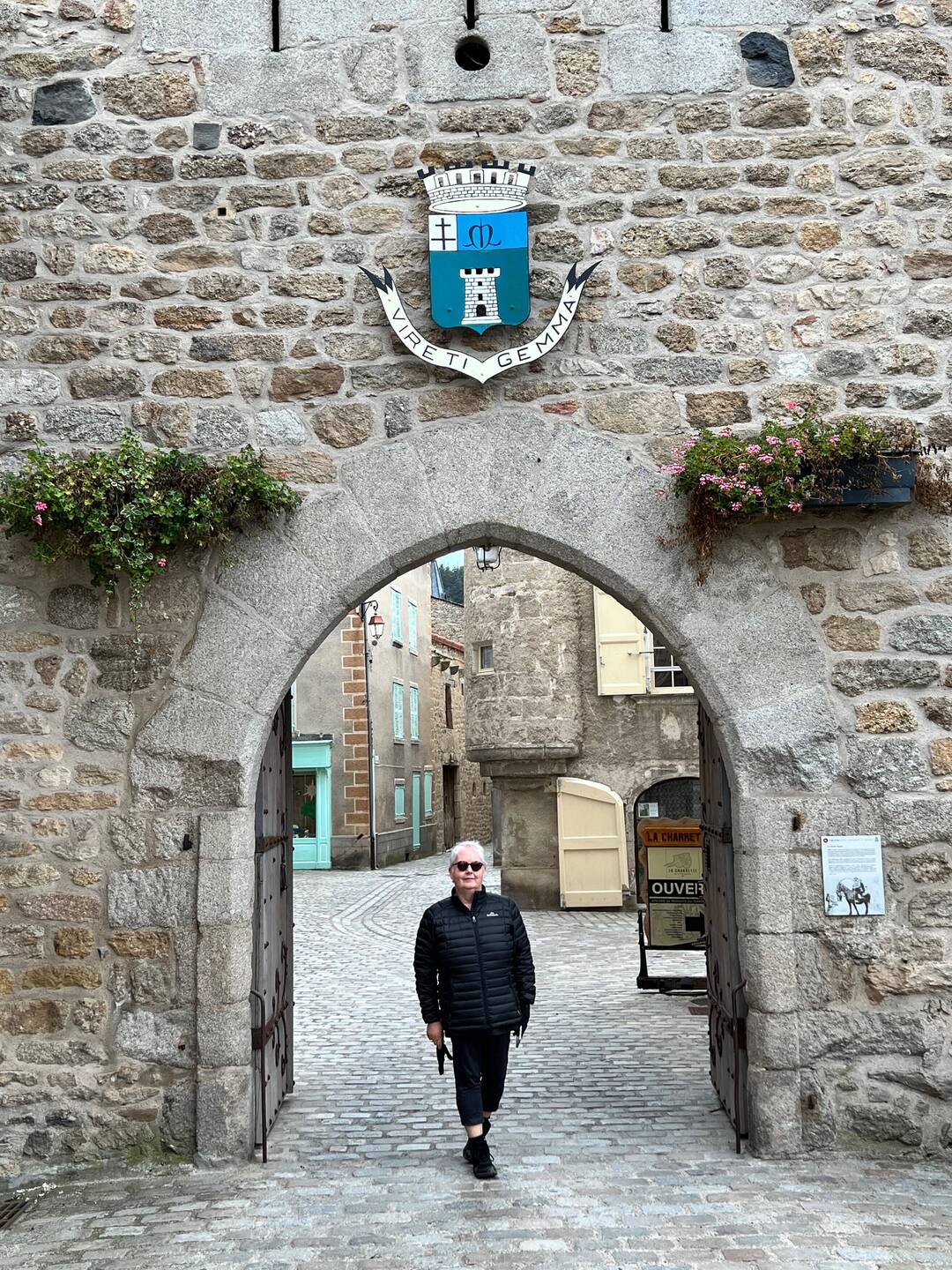 Gate into the walled city