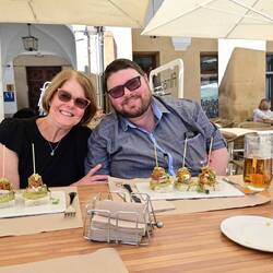 Luncheon in Plaza Mayor