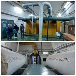Air conditioning room / Oil tanks