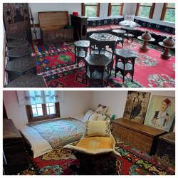 Male reception room / Female reception room