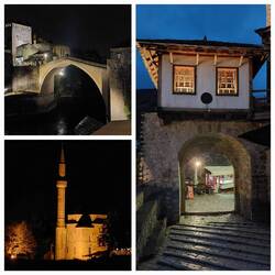 Mostar by night