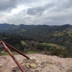 Der Ausblick aufs Tal