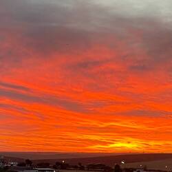 Spectacular sunrise