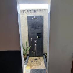 Dusche im Freien 😍