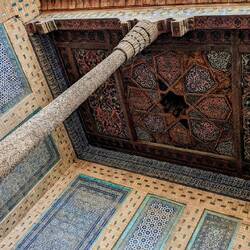 Deckenmalerei im Harem