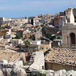 Palazzolo Acreide von oben